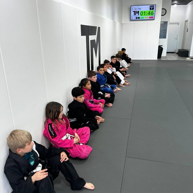 Bjj for childs in orange