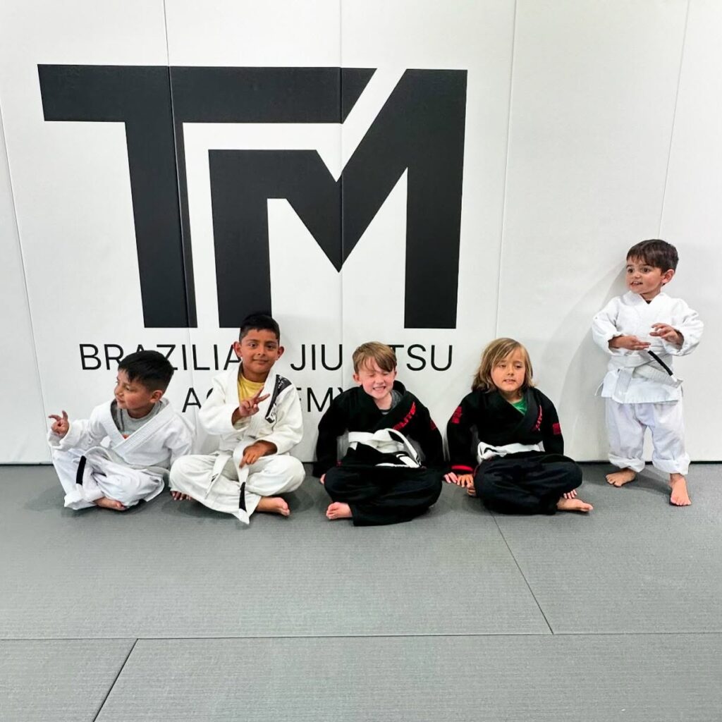 kids bjj in orange